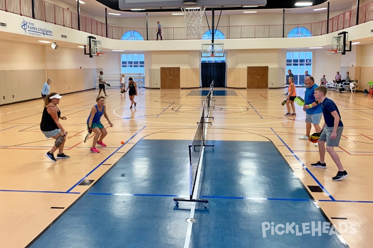 Photo of Pickleball at Columbia Fitness Club at the Estep Family Life Center